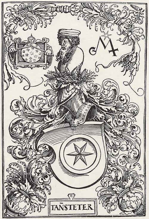 Drer, Albrecht (Schule): Wappen des Georg Tannstetter