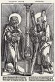 Dürer, Albrecht (Schule): »Die zwölf Apostel«, Hl. Jakobus d.Ä. und Hl. Andreas