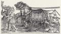 Dürer, Albrecht (Schule): »Triumphzug der Musen mit Kaisers Maximilian I. als Apollo«, Teil 8