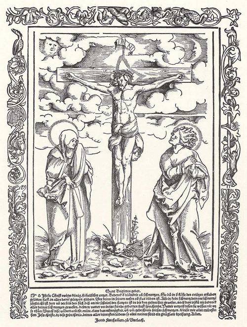 Schufelein, Hans Leonhard: Christus am Kreuz