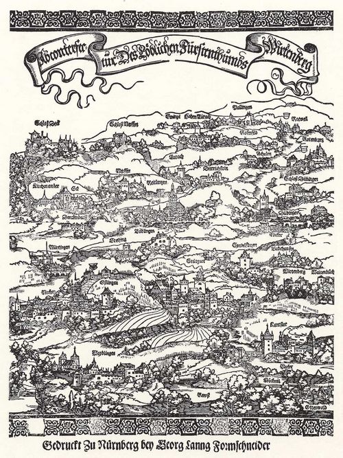 Schufelein, Hans Leonhard: Landkarte von Wrttemberg, Tafel 2