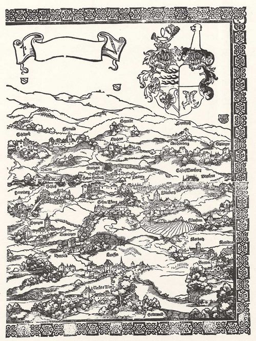 Schufelein, Hans Leonhard: Landkarte von Wrttemberg, Tafel 3