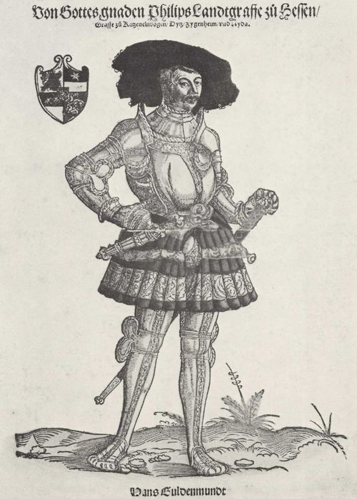 Schoen, Erhard: Portrt des Landgrafen Philip von Hessen