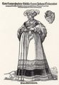 Solis d. Ä., Virgilius: Porträt der Sibylla von Sachsen