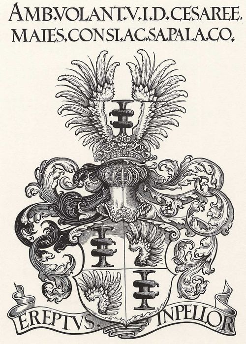 Vogtherr d. ., Heinrich: Wappen des Ambrosius Volant