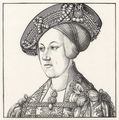 Weiditz, Hans: Portrt der Anna Maria, Knigin von Ungarn