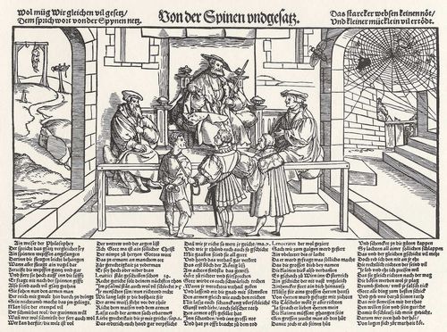 Deutscher Meister der 1. Hlfte des 16. Jahrhunderts: Spinnennetz der Rechtsprechung