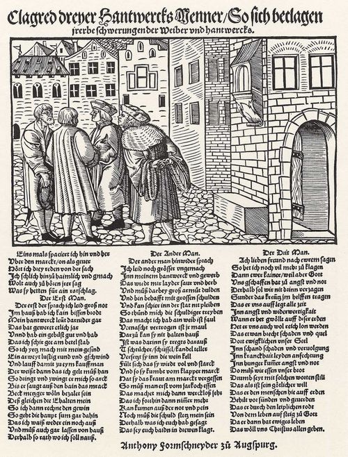 Deutscher Meister der 1. Hlfte des 16. Jahrhunderts: Klage der Handwerker