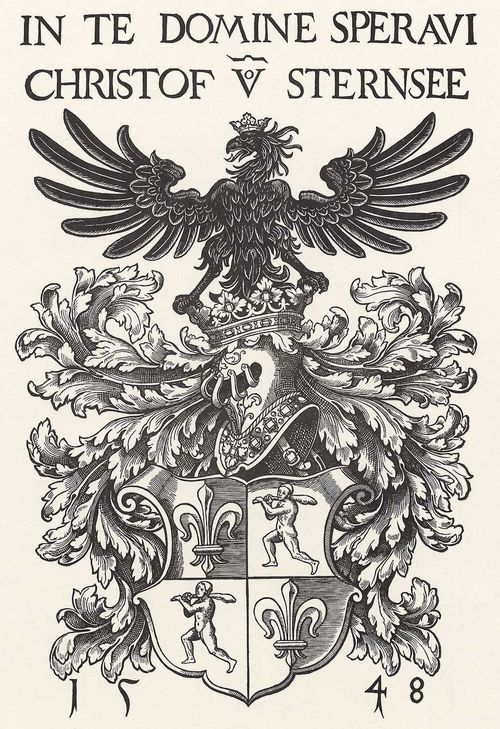 Deutscher Meister der 1. Hlfte des 16. Jahrhunderts: Wappen des Christoph von Sternsee