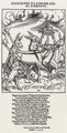 Cranach, Lucas (Werkstatt): Hasen krönen einen Esel mit einer Krone aus Exkrementen