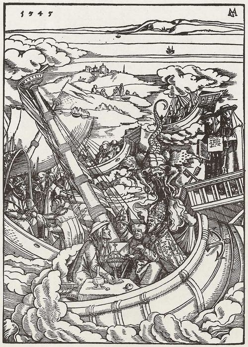 Gerung, Matthias: Der Papst und der Rmische Klerus in einem sinkenden Schiff