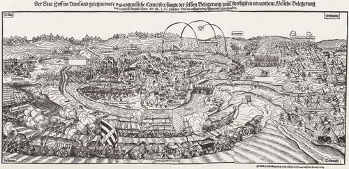Glaser, Hans: Belagerung der Stadt Hof vom 9. August bis zum 28. September 1553