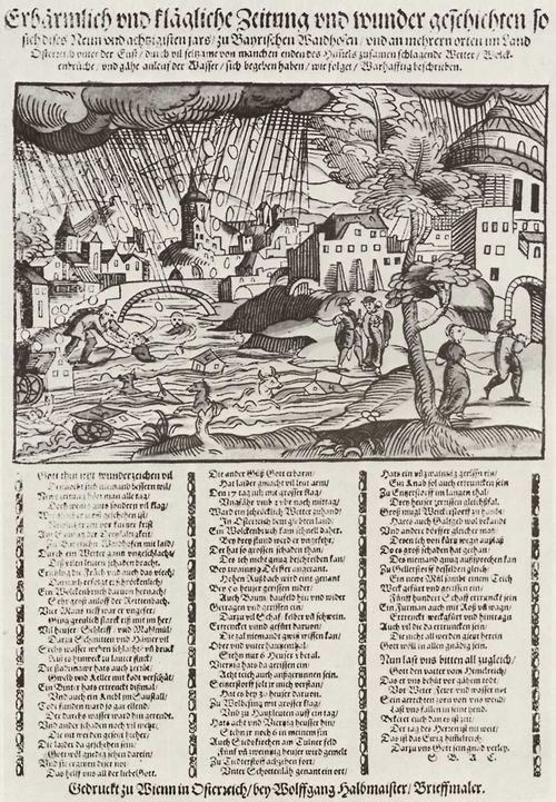 Halbmeister, Wolfgang: Unwetter und berschwemmung bei Waidhaus im Jahre 1589