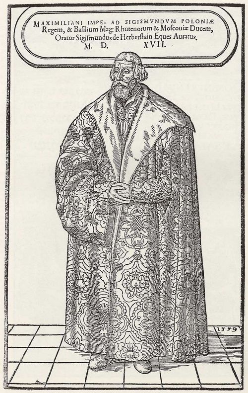 Hübschmann, Donat: Porträt des Barons Sigmund von Herberstein, Botschafter in Polen und Russland