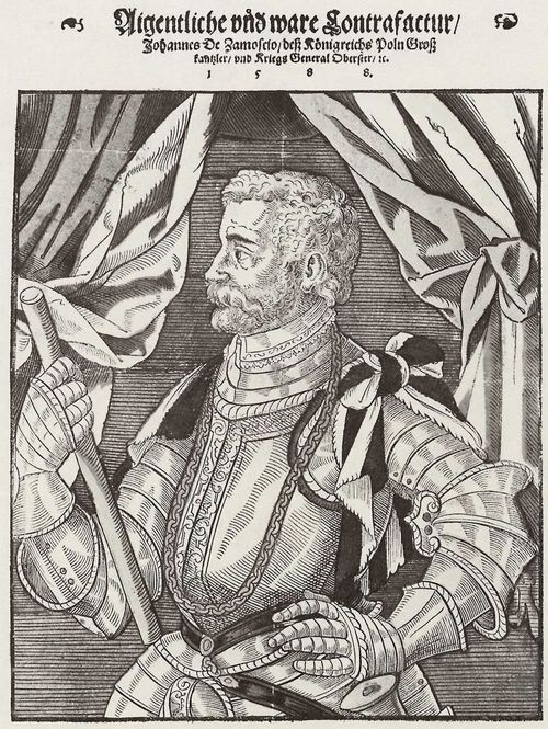 Käppeler, Bartholomäus: Porträt des Generals Johannes Zamosko von Polen