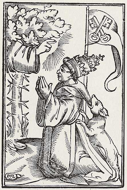 Lederlein, Jacob: Allegorie des Papsttums