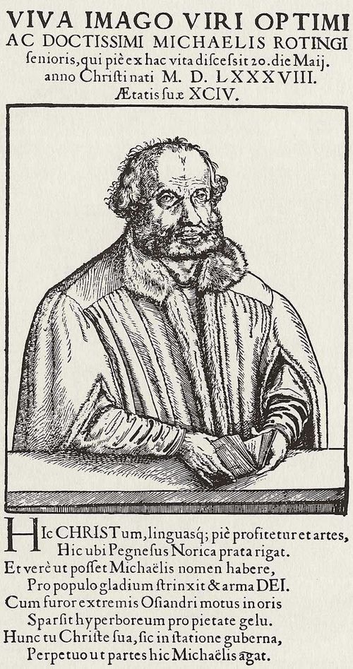 Lucius d. Ä., Jacob: Porträt des Michael Rötling