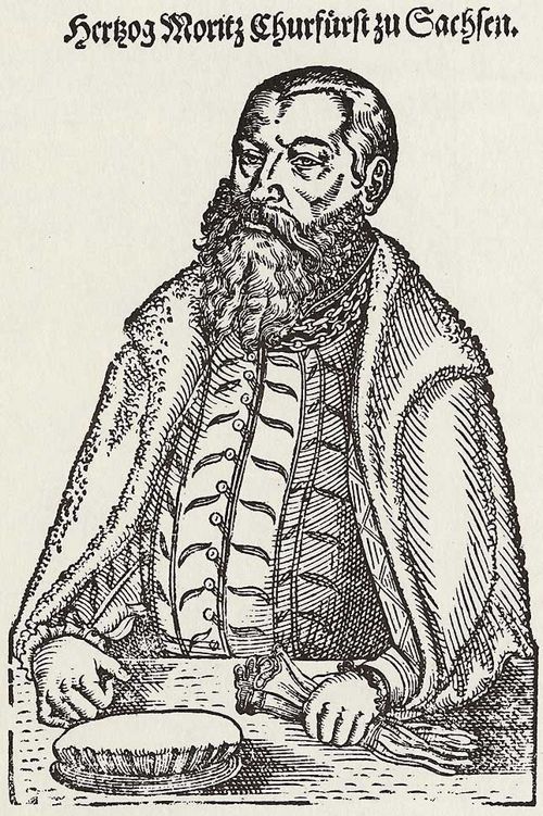 Lucius d. Ä., Jacob: Porträt des Herzogs Moritz von Sachsen
