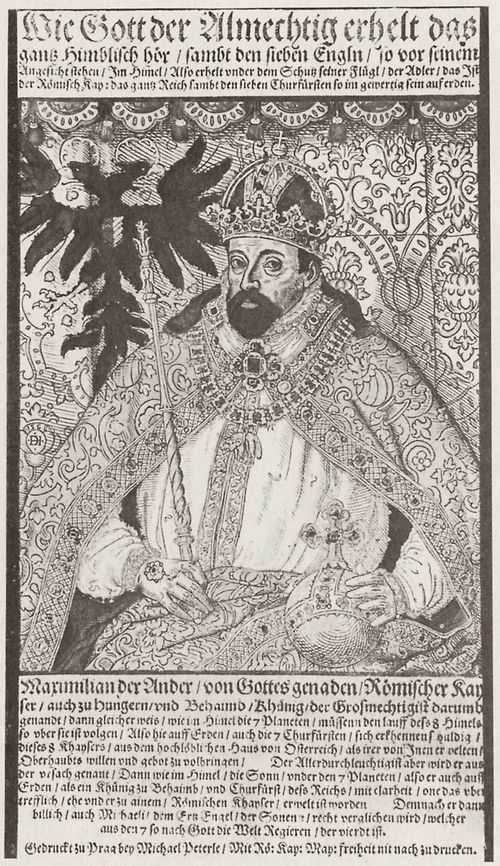 Hbschmann, Donat: Portrt des Kaisers Maximilian II.
