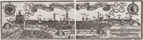 Rogel d. ., Hans: Ansicht der kaiserlichen Stadt Augsburg