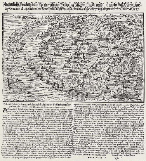 Rogel d. ., Hans: Die Schlacht von Lepanto am 7. Oktober 1571