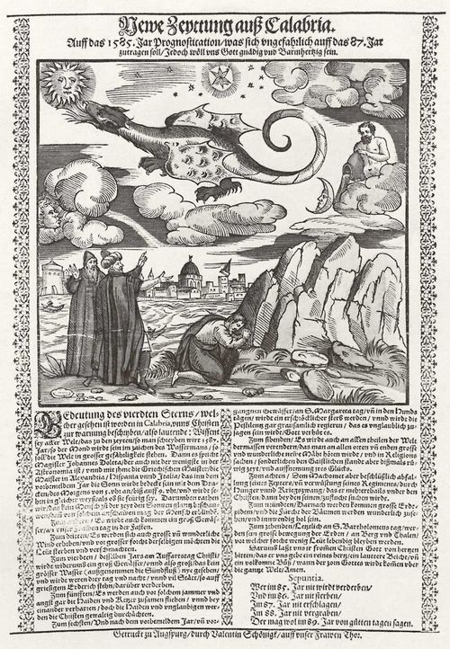 Schnigk, Valentin: Prophezeiung fr die Jahre 1585-1587