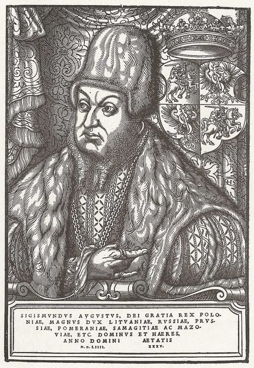 Meister H S: Portrt des Knigs Sigismund II. von Polen