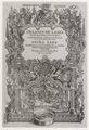 Meister I N: Titelblatt von Orlando di Lassos »Patrocinium Musices, Prima Pars«, 1573 München