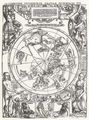 Deutscher Meister von 1558: Karte des südlichen Sternhimmels