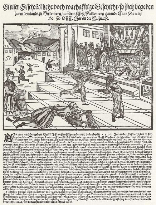 Deutscher Meister der 2. Hlfte des 16. Jahrhunderts: Bericht ber die Fastnacht im Jahr 1570