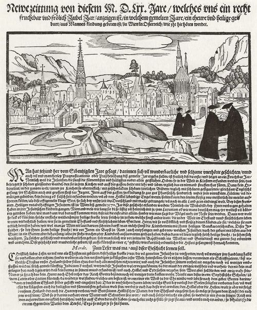 Deutscher Meister der 2. Hlfte des 16. Jahrhunderts: Nachricht aus Wien ber die Geburt eines Kindes von einem Jesuiten