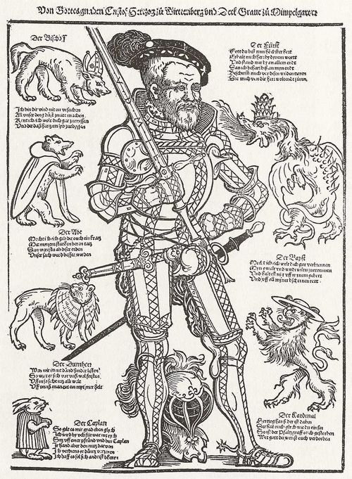 Deutscher Meister der 2. Hlfte des 16. Jahrhunderts: Portrt des Herzogs Gustav von Wrttemberg