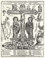 Bach d. Ä., Abraham: Die Kreuzigung Christi mit Maria und Hl. Johannes und den Marterwerkzeugen Christis