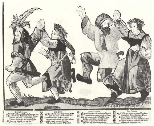 Bach d. ., Abraham: Tanzende Bauernpaare