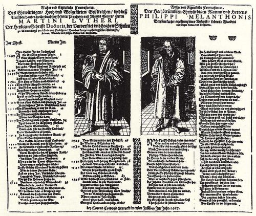 Corthoys, Conrad: Gedenkblatt fr Luther und Melanchton