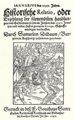 Dilbaum, Samuel: Titelblatt von Samuel Dilbaums »Historische Relatio« vom Januar 1597