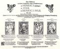 Holwein, Elias: Vier Herzge von Braunschweig: Heinrich der Jnger (1489-1568),Julius (1528-1589), Heinrich Julius (1564-1613), Friedrich Ulrich (1591-1634)