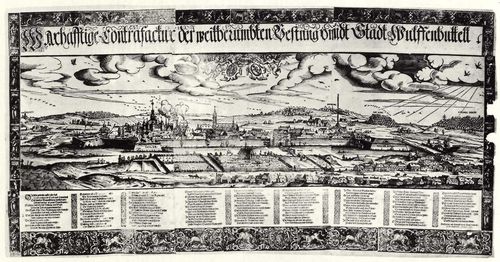 Holwein, Elias: Ansicht der berühmten Festungsstadt Wolfenbüttel