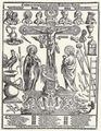 Schmid, Mattheus: Christus am Kreuz, Hl. Maria Magdalena, Hl. Johannes, Maria und die Marterwerkzeuge Christi