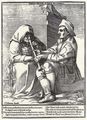 Traut, Wilhelm: Ein Blinder lehrt eine Frau das Flötenspielen