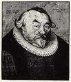 Deutscher Meister des 17. Jahrhunderts: Porträt eines vierundfünfzigjährigen Mannes