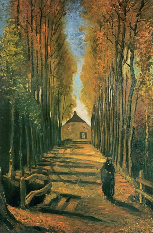Gogh, Vincent Willem van: Pappelallee im Herbst