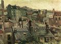 Gogh, Vincent Willem van: Blick auf die Dächer von Paris