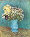 Gogh, Vincent Willem van: Vase mit Flieder, Margeriten und Anemonen