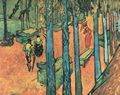 Gogh, Vincent Willem van: Les Alyscamps, fallende Blätter