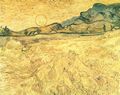 Gogh, Vincent Willem van: Weizenfeld mit Schnitter und Sonne