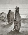 Doré, Gustave: Bibelillustrationen: Verstoßung Hagars und Ismaels