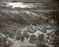 Doré, Gustave: Bibelillustrationen: Neben dem Berg Sinai