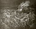Doré, Gustave: Bibelillustrationen: Gideon besiegt das Heer der Midianiter