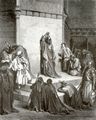 Doré, Gustave: Bibelillustrationen: David beweint den Tod Absaloms